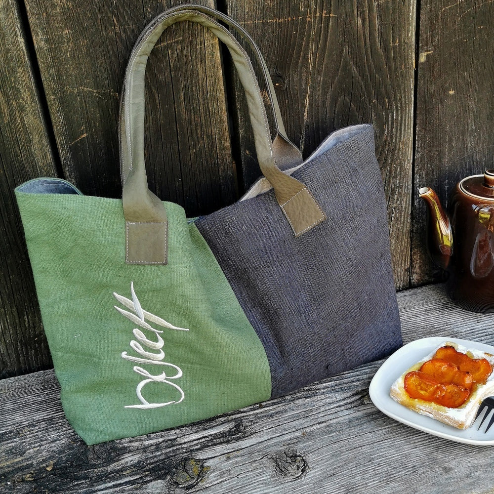 Schultertasche "beseelt"