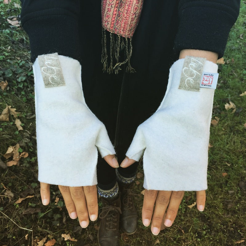 WinterSet "Liebe" Creme