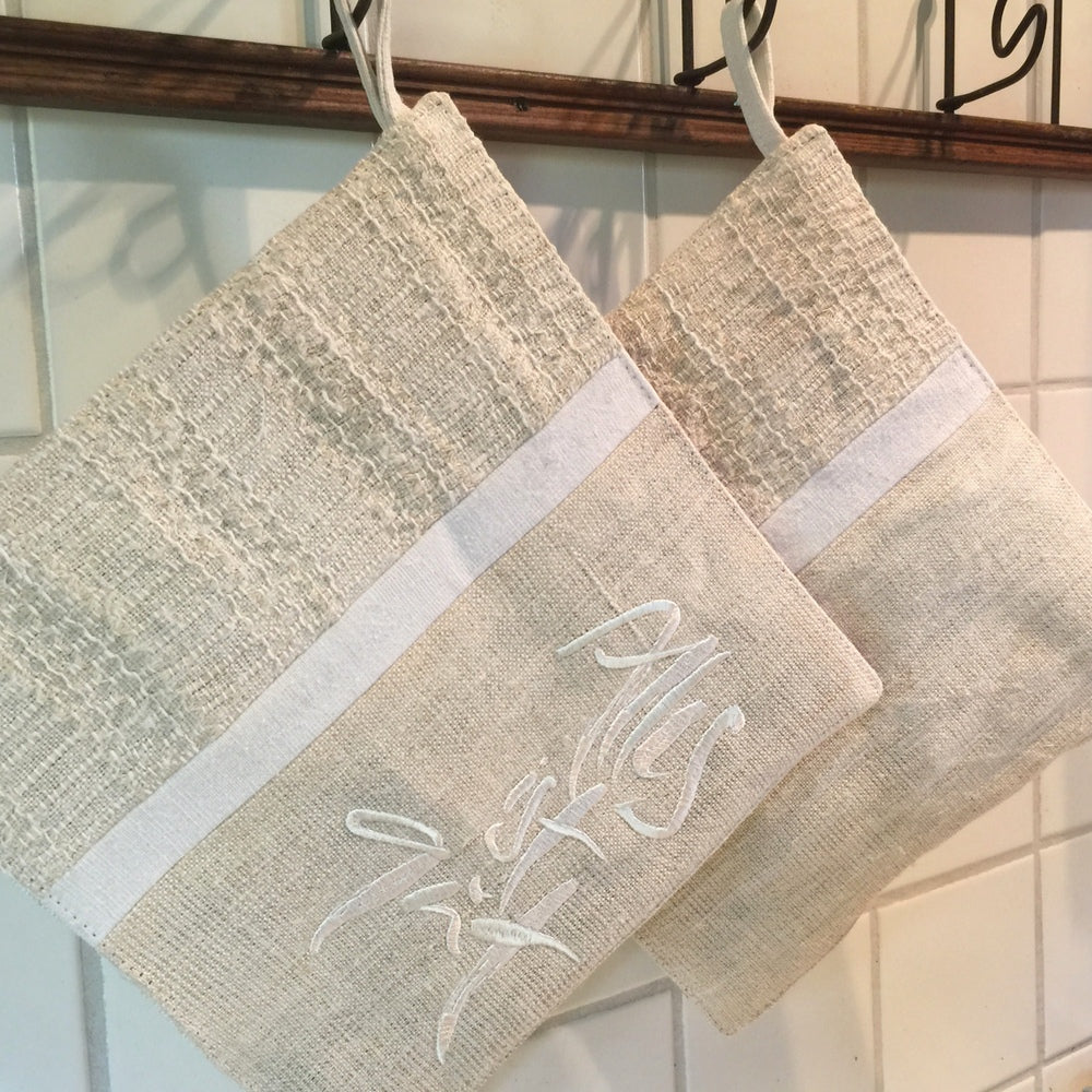 Topflappen 2er Set "Alles ist gut"