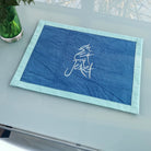 1 Tischset "die Zeit ist Jetzt" Bauernleinen