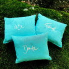 Kleines Zirbenkissen "Danke"