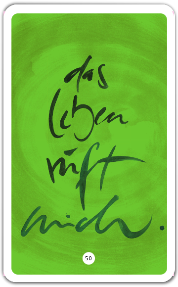 Das Leben ruft mich.