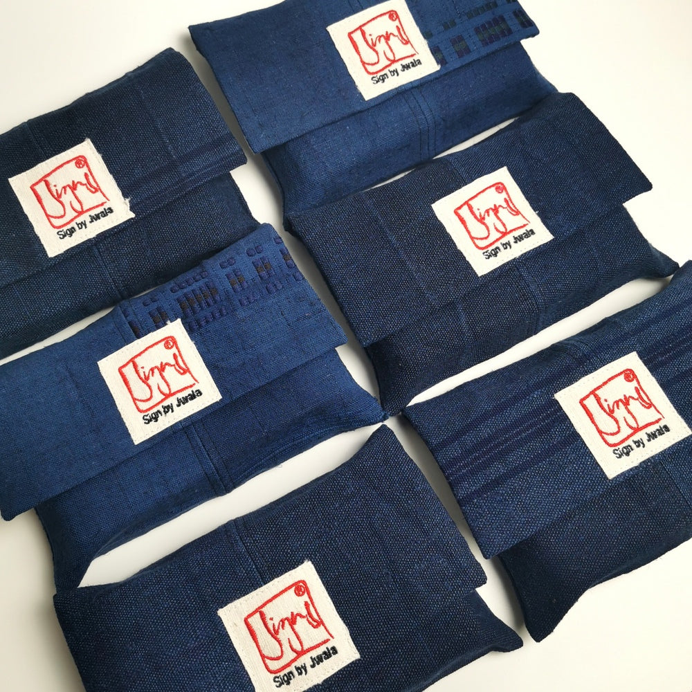 "Fingerzeige" SignKarten-Set "Dunkelblau" - Bauernleinen