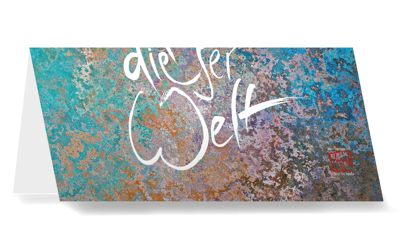 Klappkarte "Alles Glück Dieser Welt"