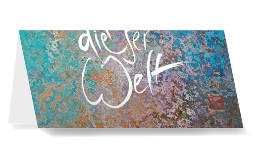 Klappkarte "Alles Glück Dieser Welt"