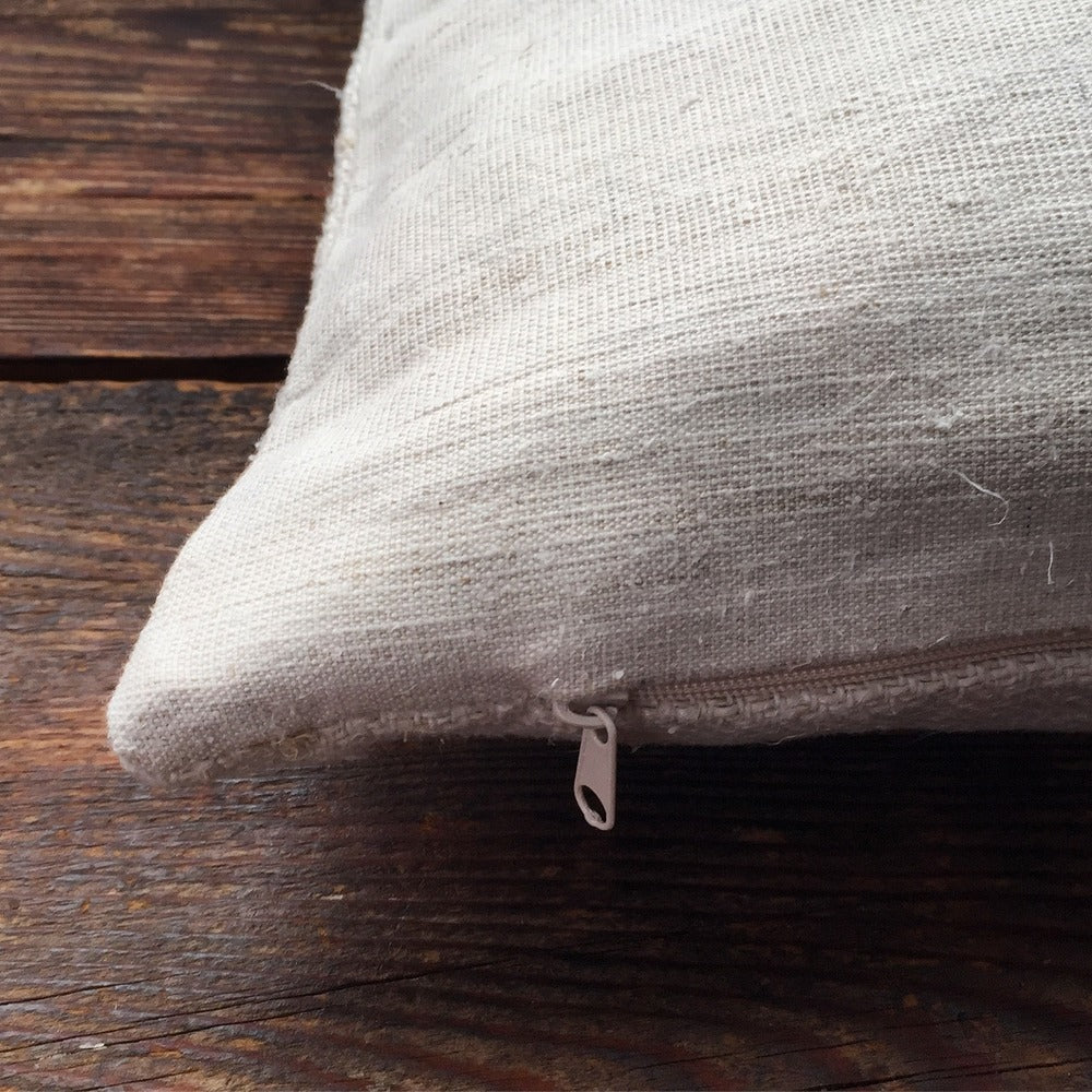 Bauernleinen Zirbenkissen "Freude"