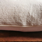 Kissenhülle Bauernleinen "Hier und Jetzt"