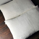 Kissenhülle Bauernleinen "Connected" rechts