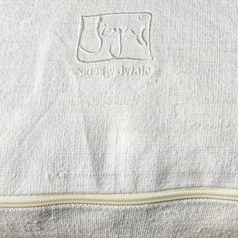 Kissenhülle Bauernleinen "Connected" links