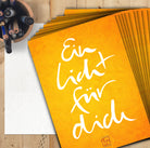 10 Grußkarten "Ein Licht für dich" DinA5