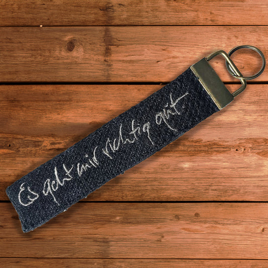 Schlüsselanhänger "Es geht mir richtig gut"