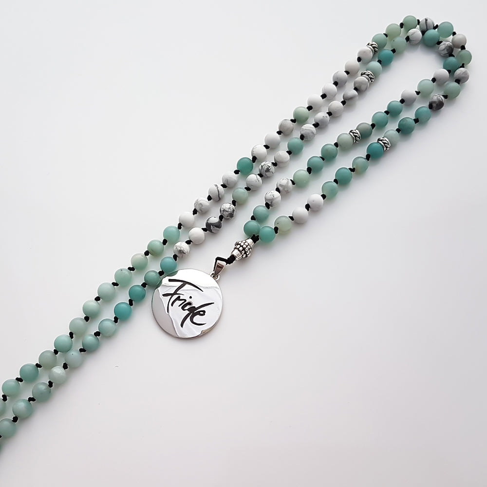 Friede-Mala (Howlith+Amazonit)