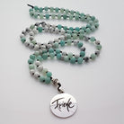 Friede-Mala (Howlith+Amazonit)