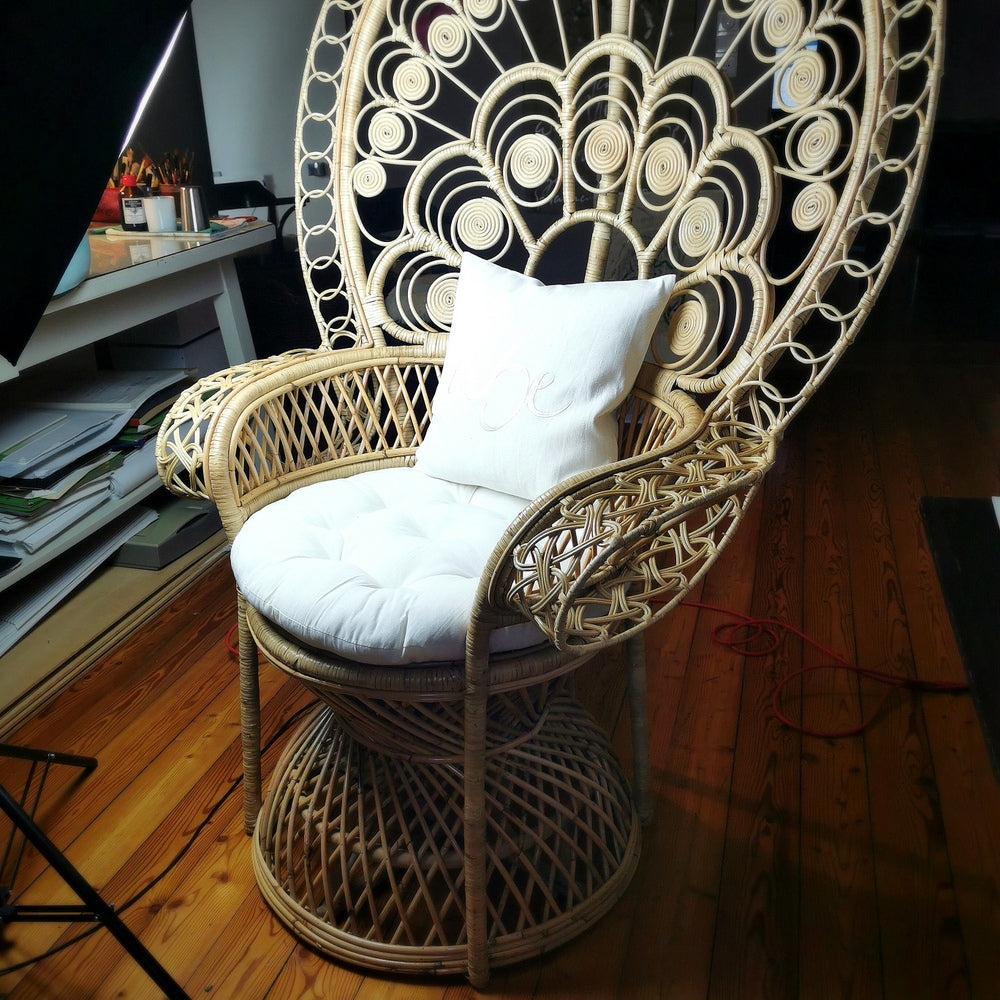 Kissenhülle Bauernleinen "Ich erinnere mich."