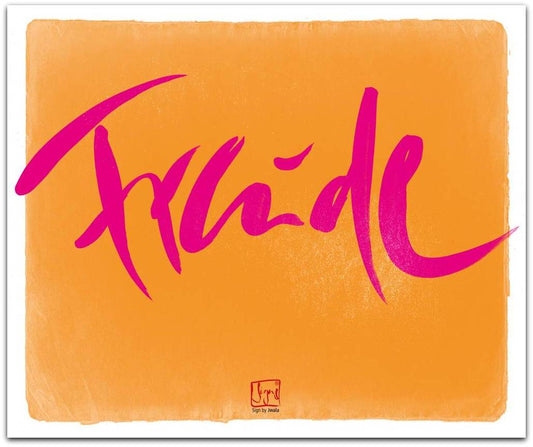 Poster "Freude"
