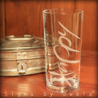 WasserGlas Medium "Happy"