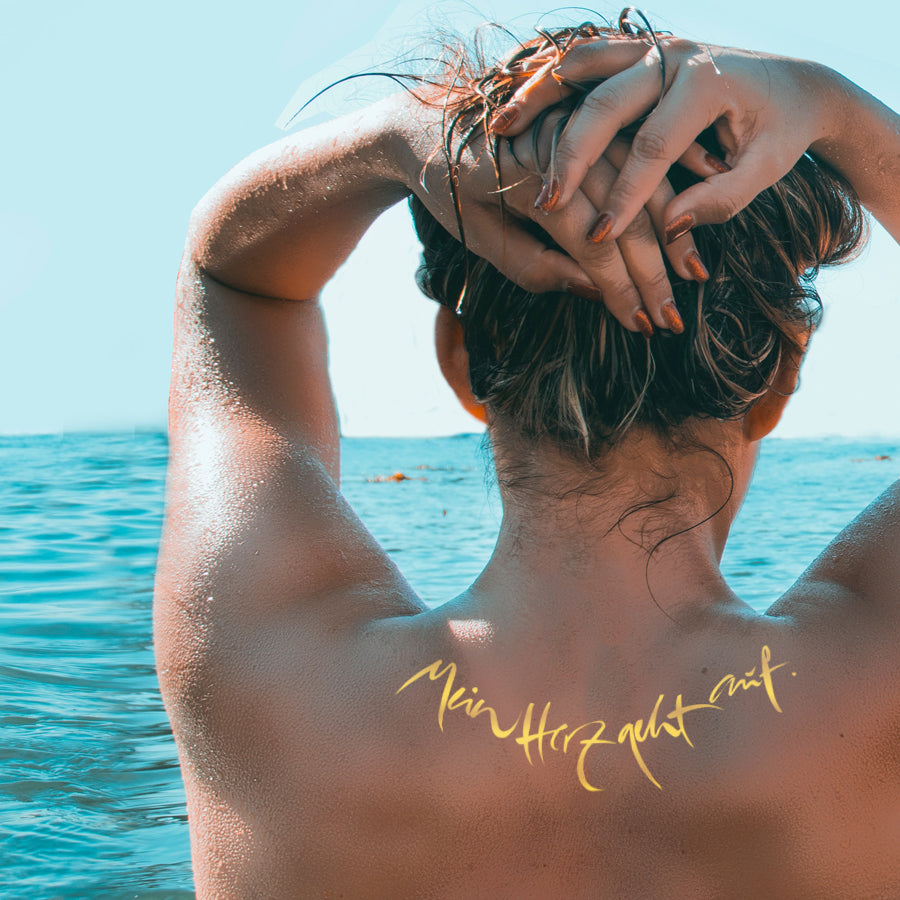 Hauttattoos GOLD Signs by Jwala®