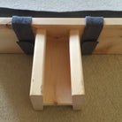 Zirbenholz-MeditationsHocker "connected"