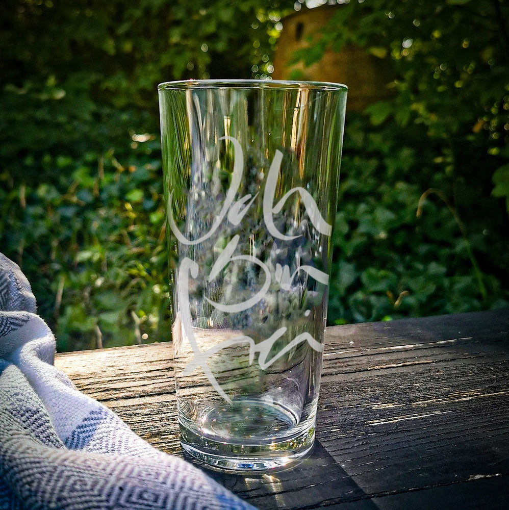 WasserGlas Medium "Ich bin frei"
