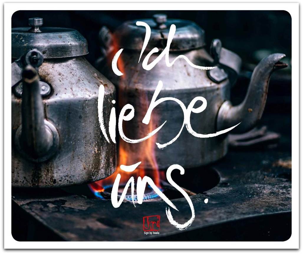 Poster "Ich liebe uns"