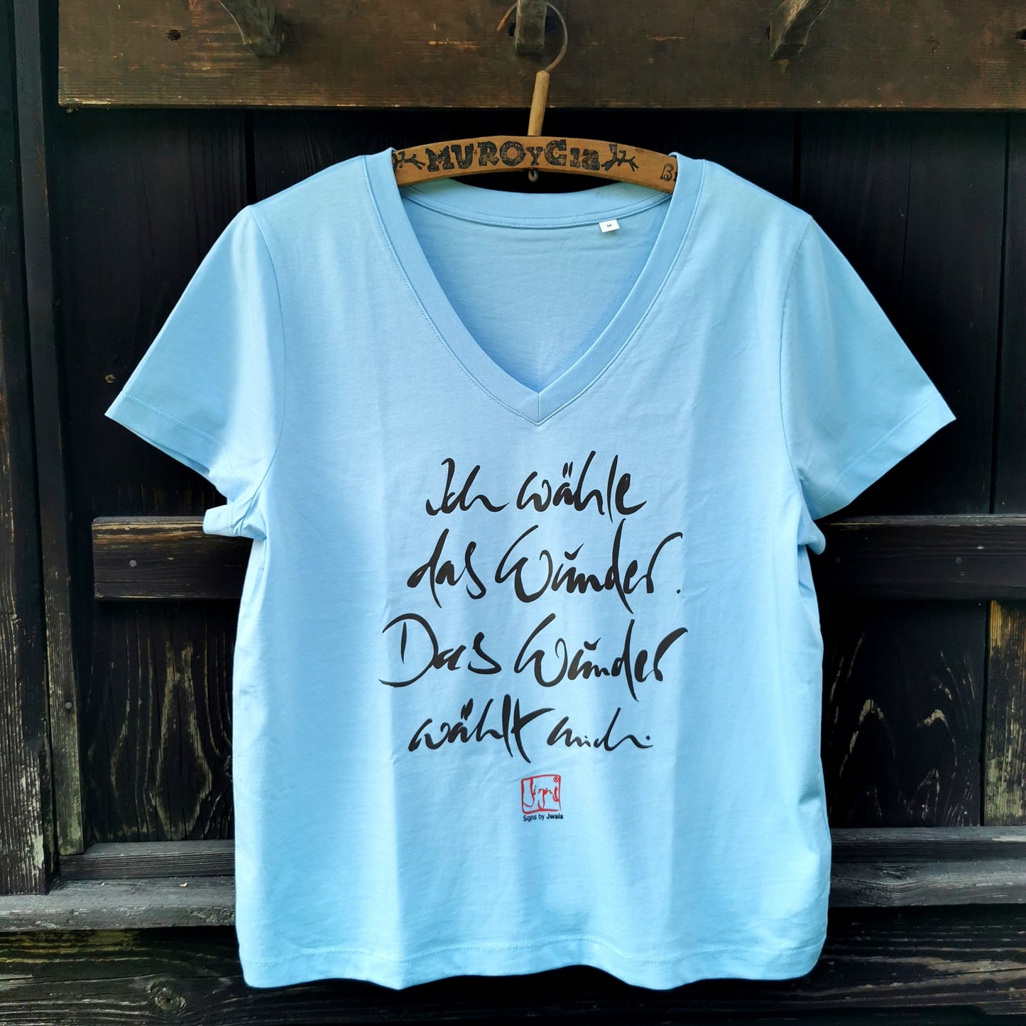 Damen-T-Shirt "Ich wähle das Wunder..."