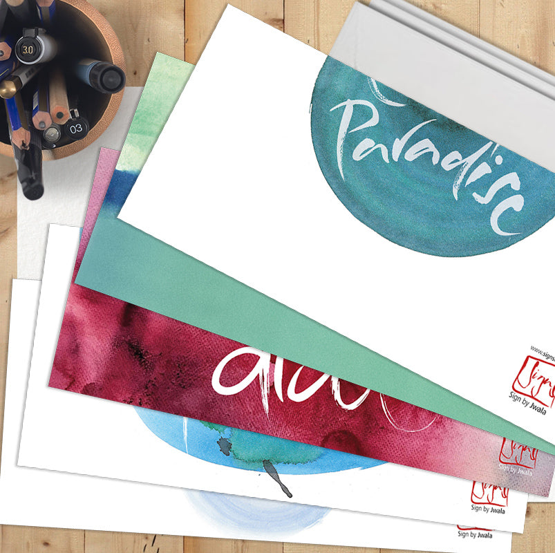 Klappkarten-Mischung 5