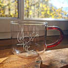 Teetasse "Lieber Tee" - mundgeblasen