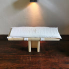 Zirbenholz-Meditationshocker "Stille"