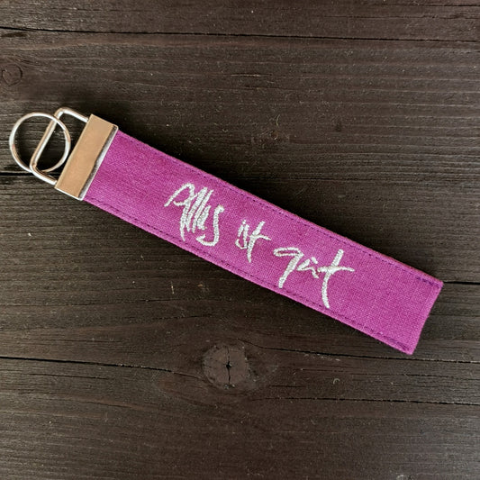 Schlüsselanhänger "Alles ist gut"