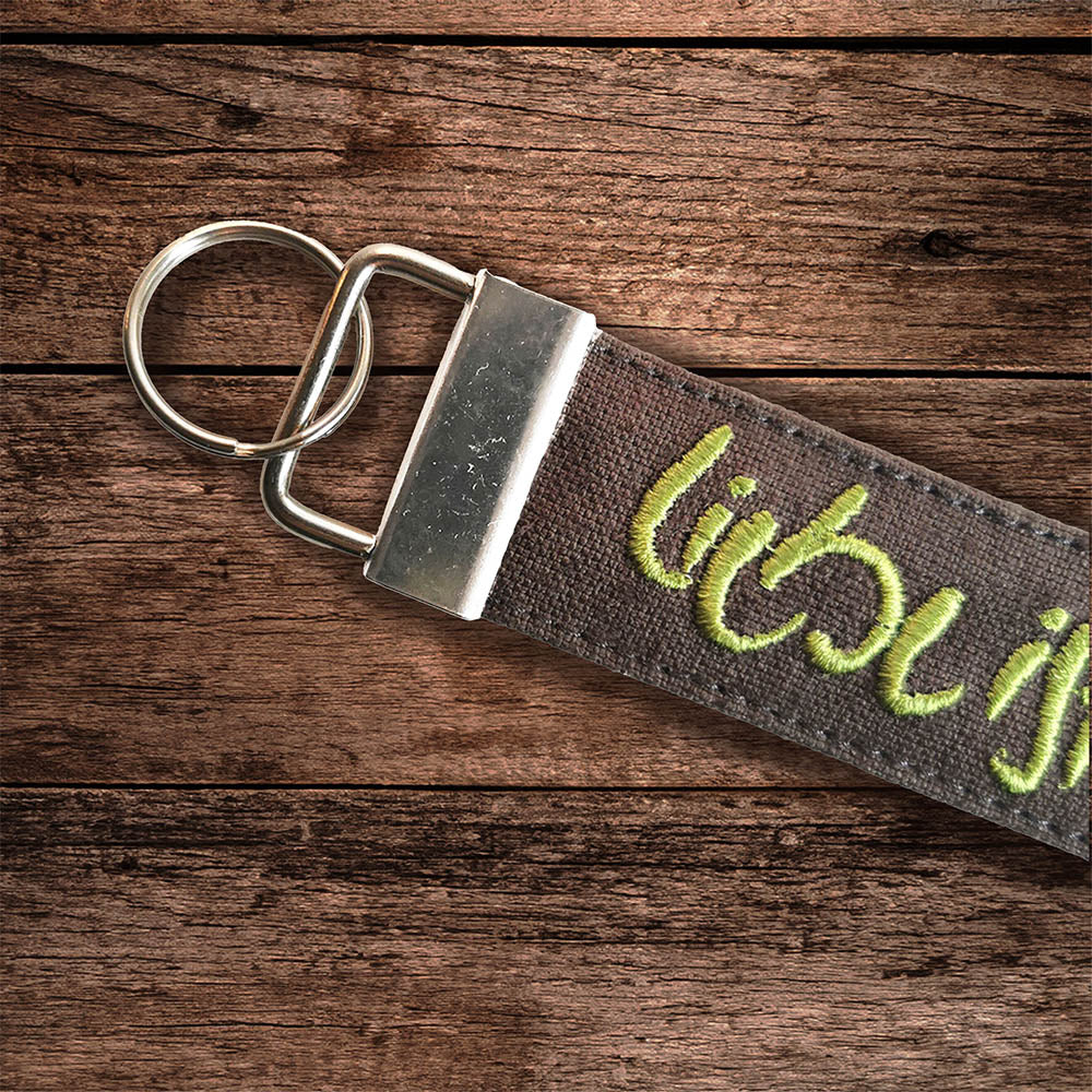 Schlüsselanhänger "Liebe ist der Schlüssel"