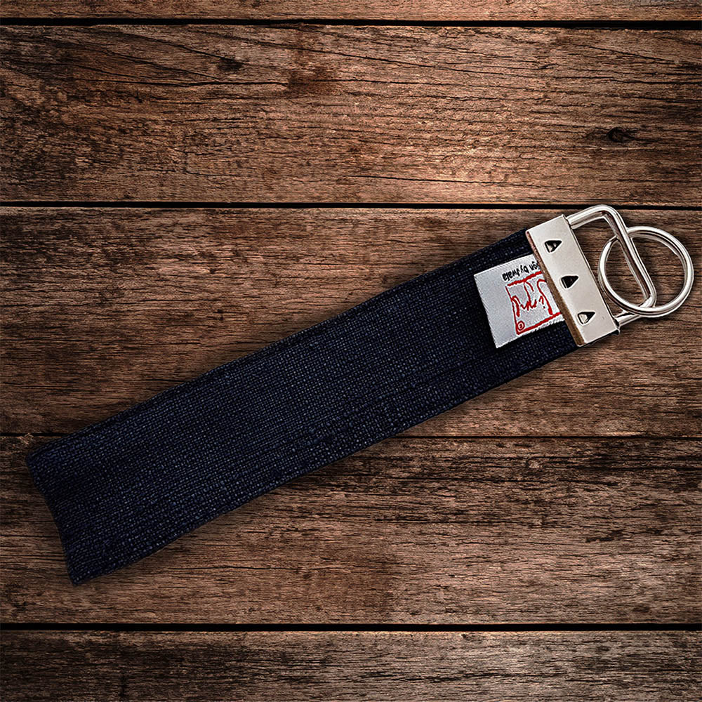 Schlüsselanhänger "Ich sehe dich" Bauernleinen