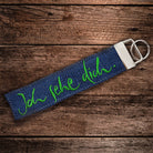 Schlüsselanhänger "Ich sehe dich" Bauernleinen