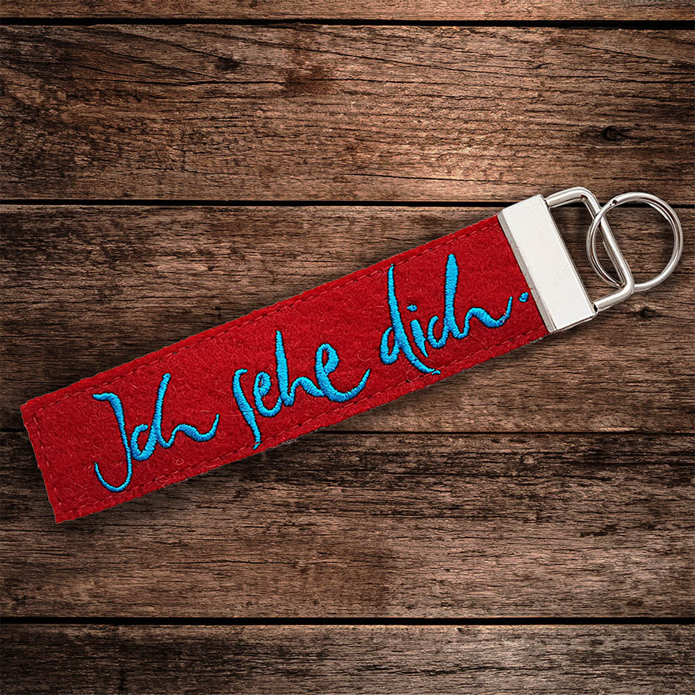 Schlüsselanhänger "Ich sehe dich"