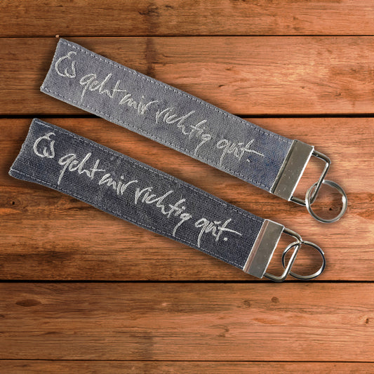 Schlüsselanhänger "Es geht mir richtig gut"