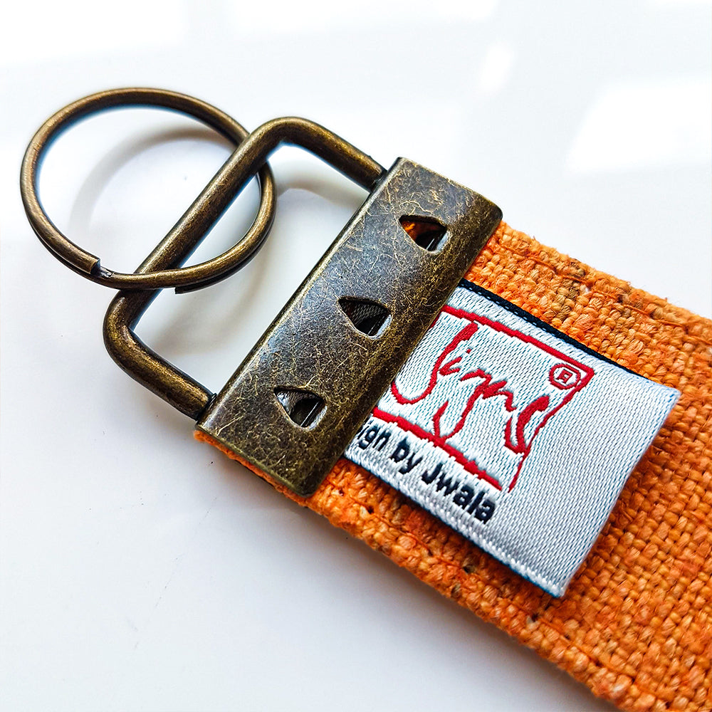 Anhänger "Es geht mir richtig gut" Bauernleinen (Zufallsfarbe)