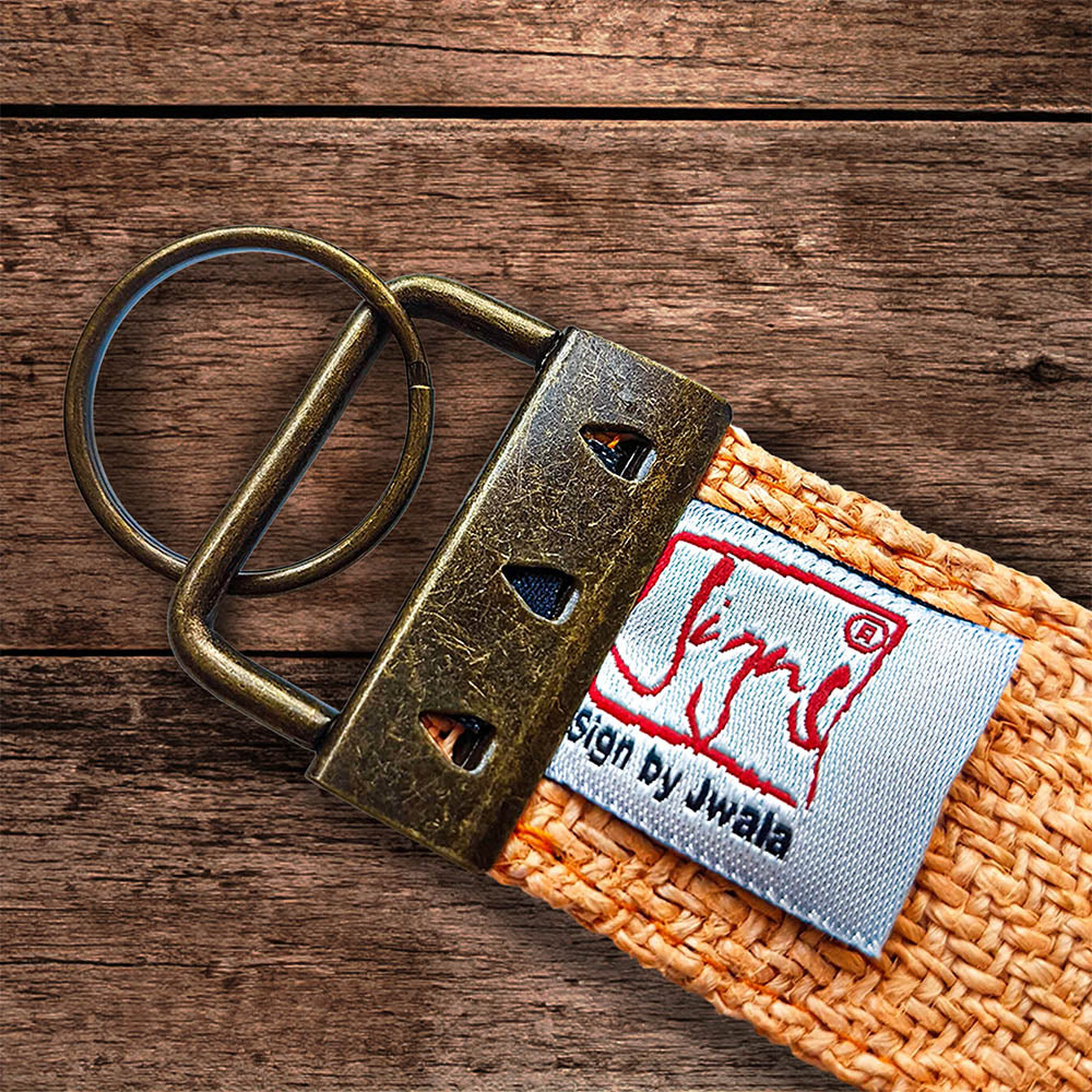 Schlüsselanhänger "Ich sehe dich" Bauernleinen