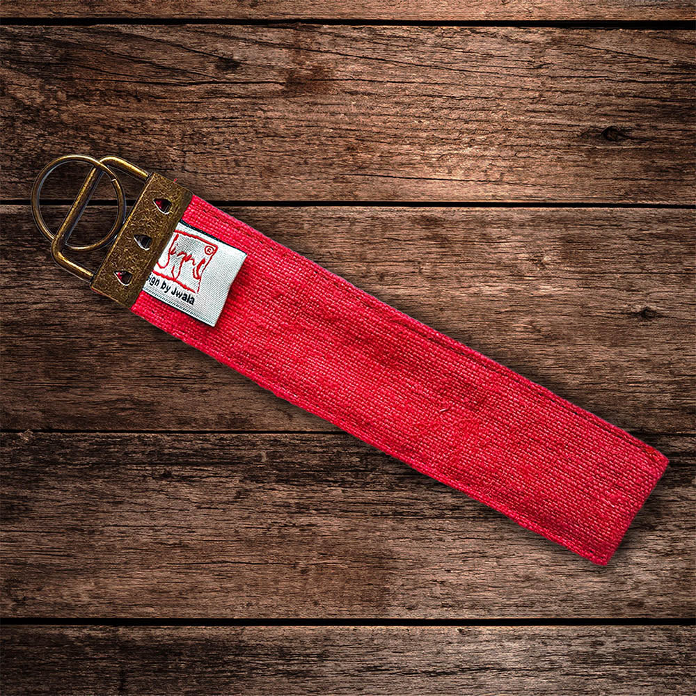 Schlüsselanhänger "Ich sehe dich" Bauernleinen