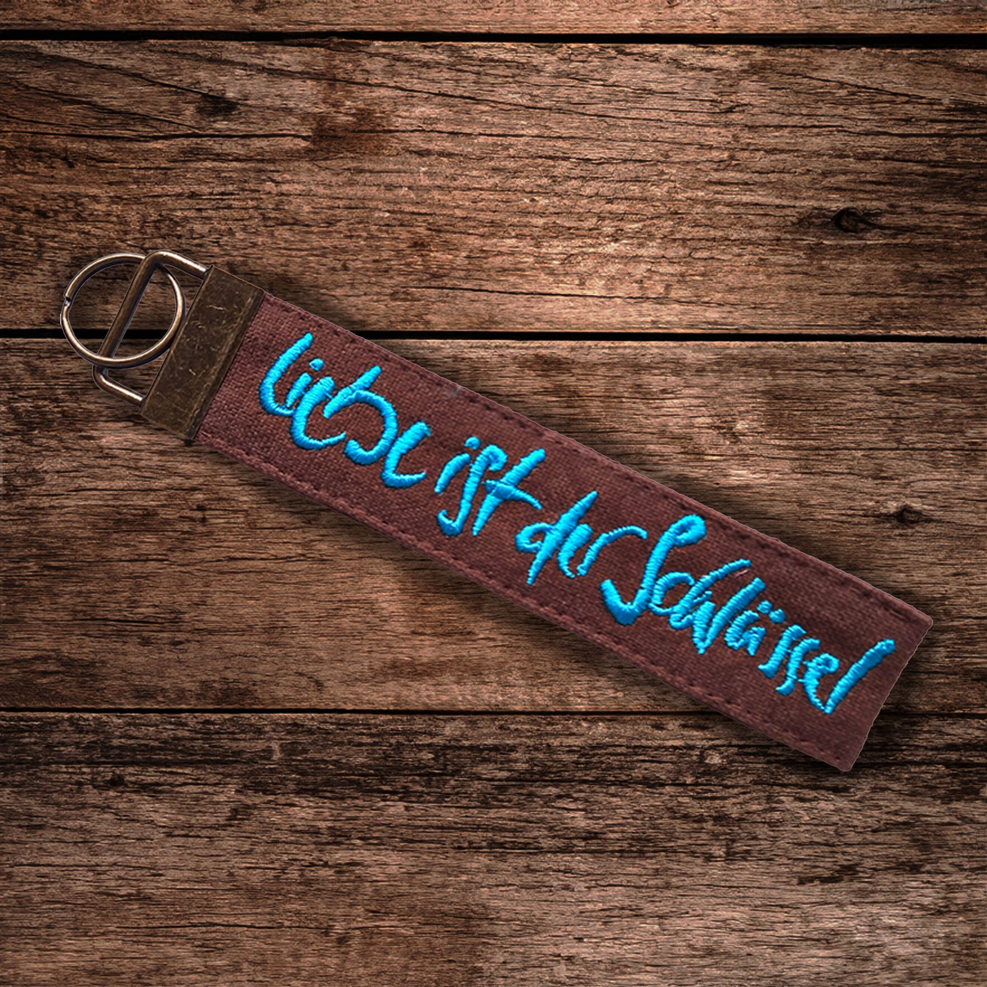 Schlüsselanhänger "Liebe ist der Schlüssel"