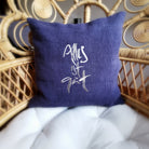 Kissenhülle Bauernleinen "Alles ist gut"