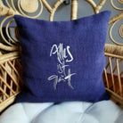 Kissenhülle Bauernleinen "Alles ist gut"