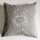 Kissenhülle Bauernleinen "Freude/Ornament"