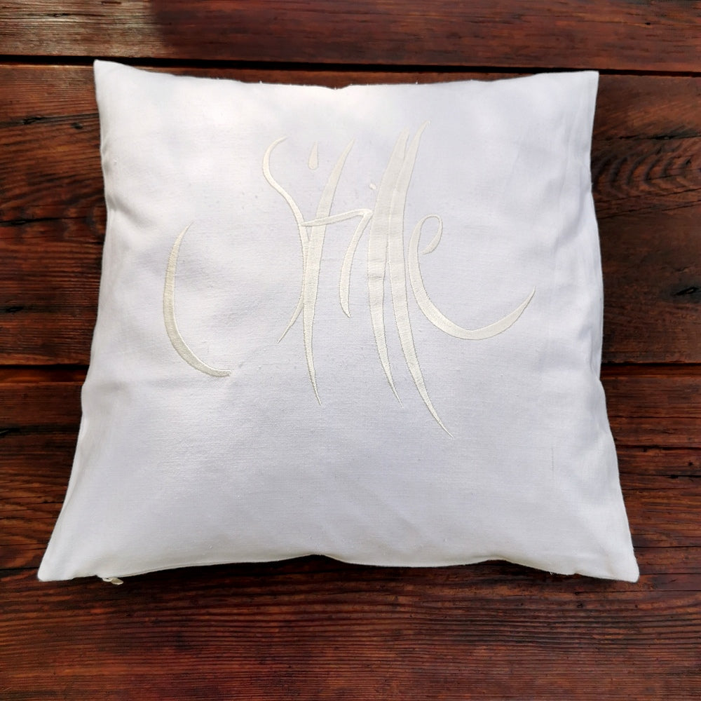 Kissenhülle Bauernleinen "Stille"