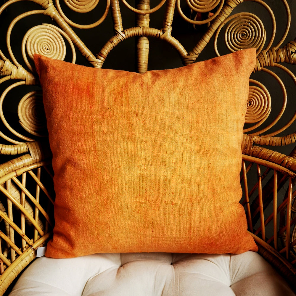 Kissenhülle Bauernleinen "Freude/Ornament"