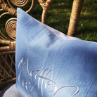 Kissenhülle Bauernleinen "MutterLiebe"