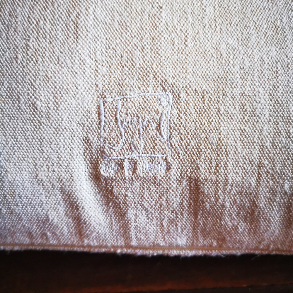 Kissenhülle Bauernleinen "Namasté"