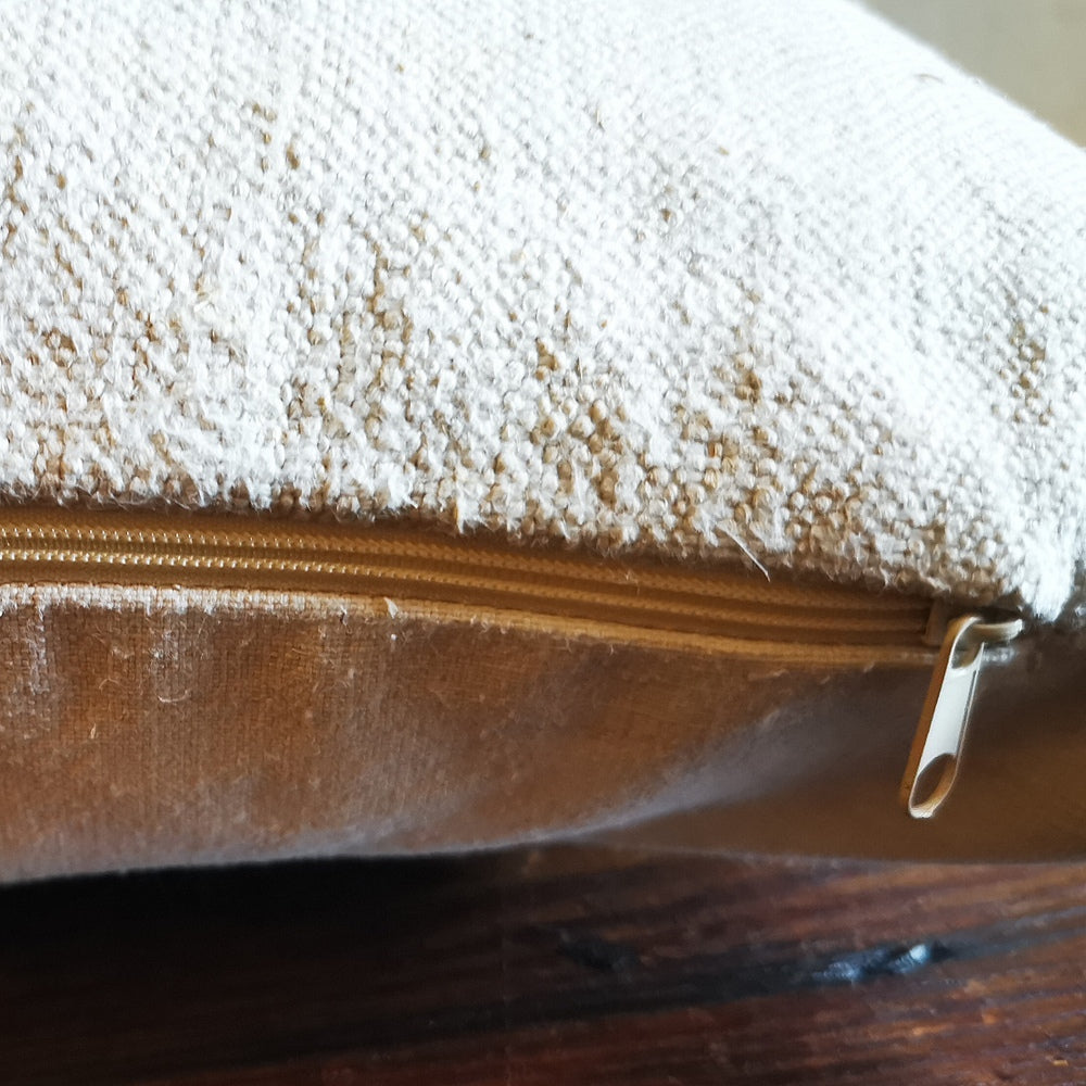 Kissenhülle Bauernleinen "Nestwärme"