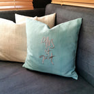 Kissenhülle Bauernleinen "Alles ist gut"