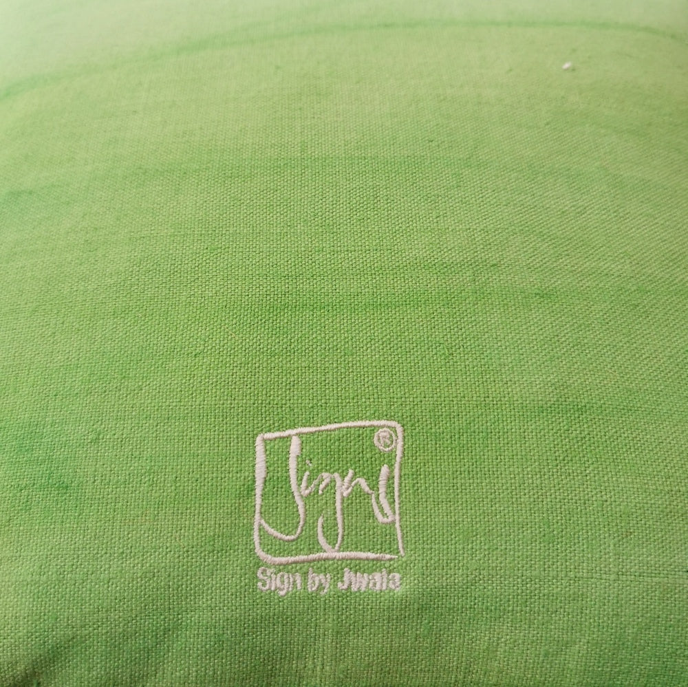 Kissenhülle Bauernleinen "Liebe/Ornament"