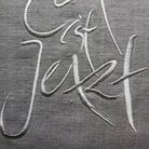 Kissenhülle Bauernleinen "die Zeit ist Jetzt"