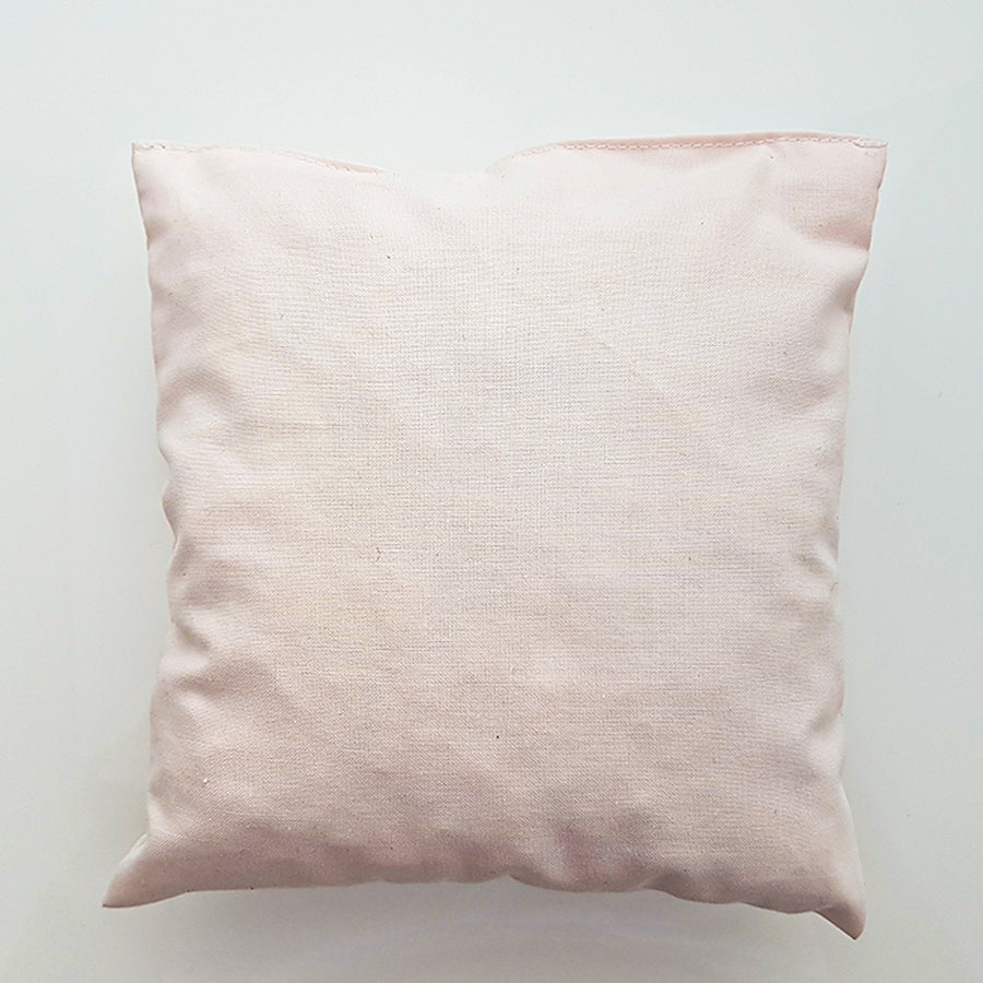 Kleines Zirbenkissen "Liebe" Rosa